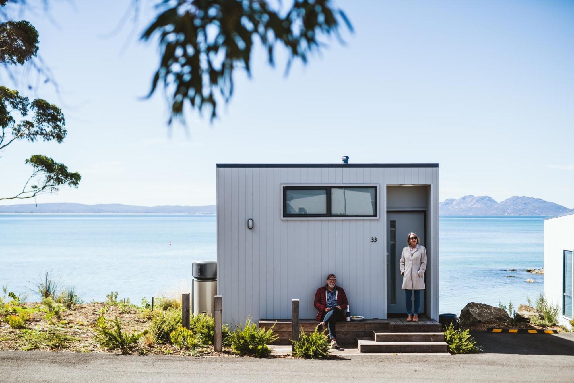 Swansea Beach Chalets Esterno foto