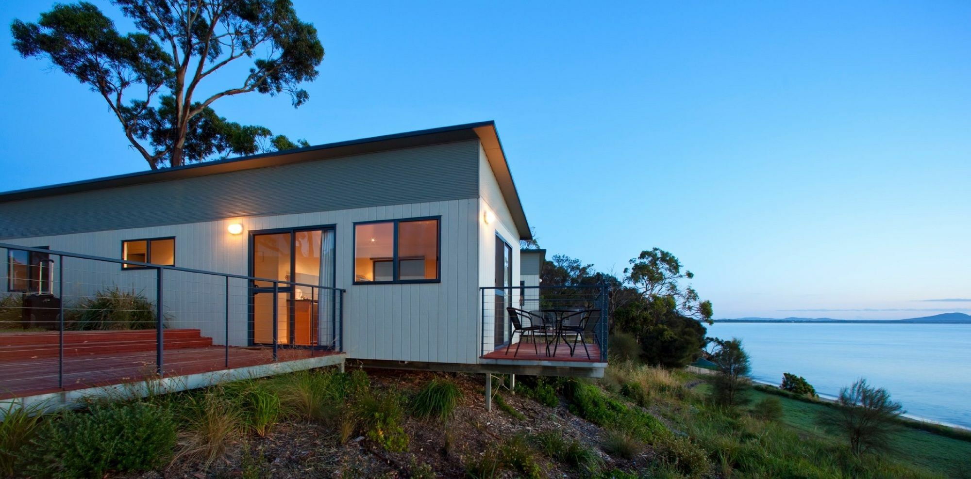 Swansea Beach Chalets Esterno foto